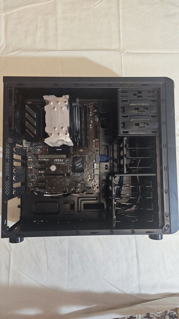 ПК на i7 9700k, msi z390-A PRO, ОЗУ 16 gb, БП 850W, без GPU