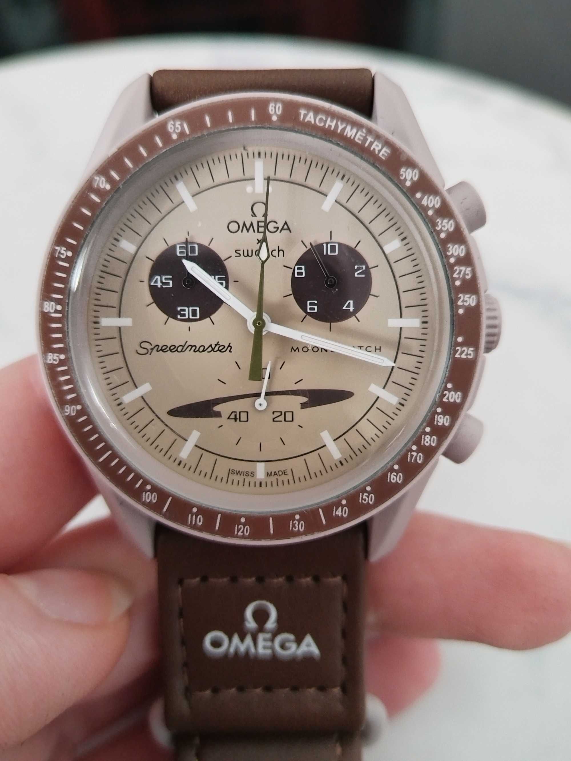 Zegarek Swatch Omega Speedmaster mission saturn