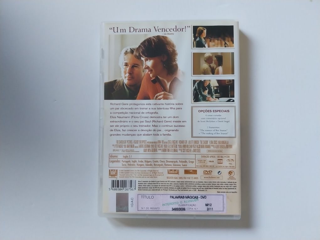 Paplavras Mágicas ( Bee Season ) , Richard Gere , Juliette Binoche