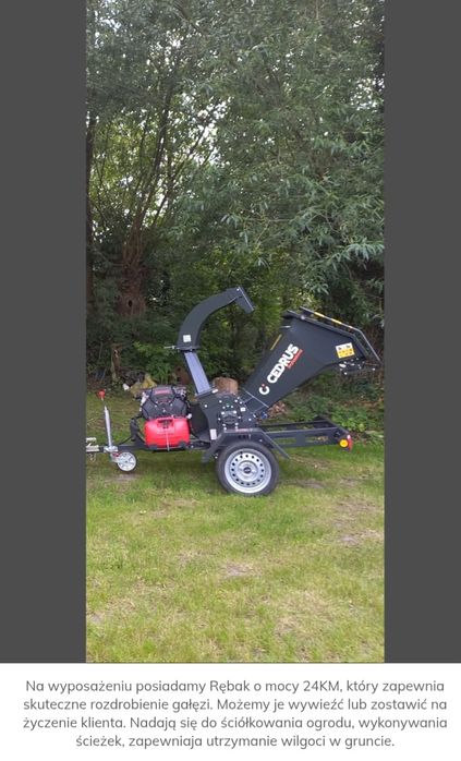 Koszenie trawy, Wycinka drzew