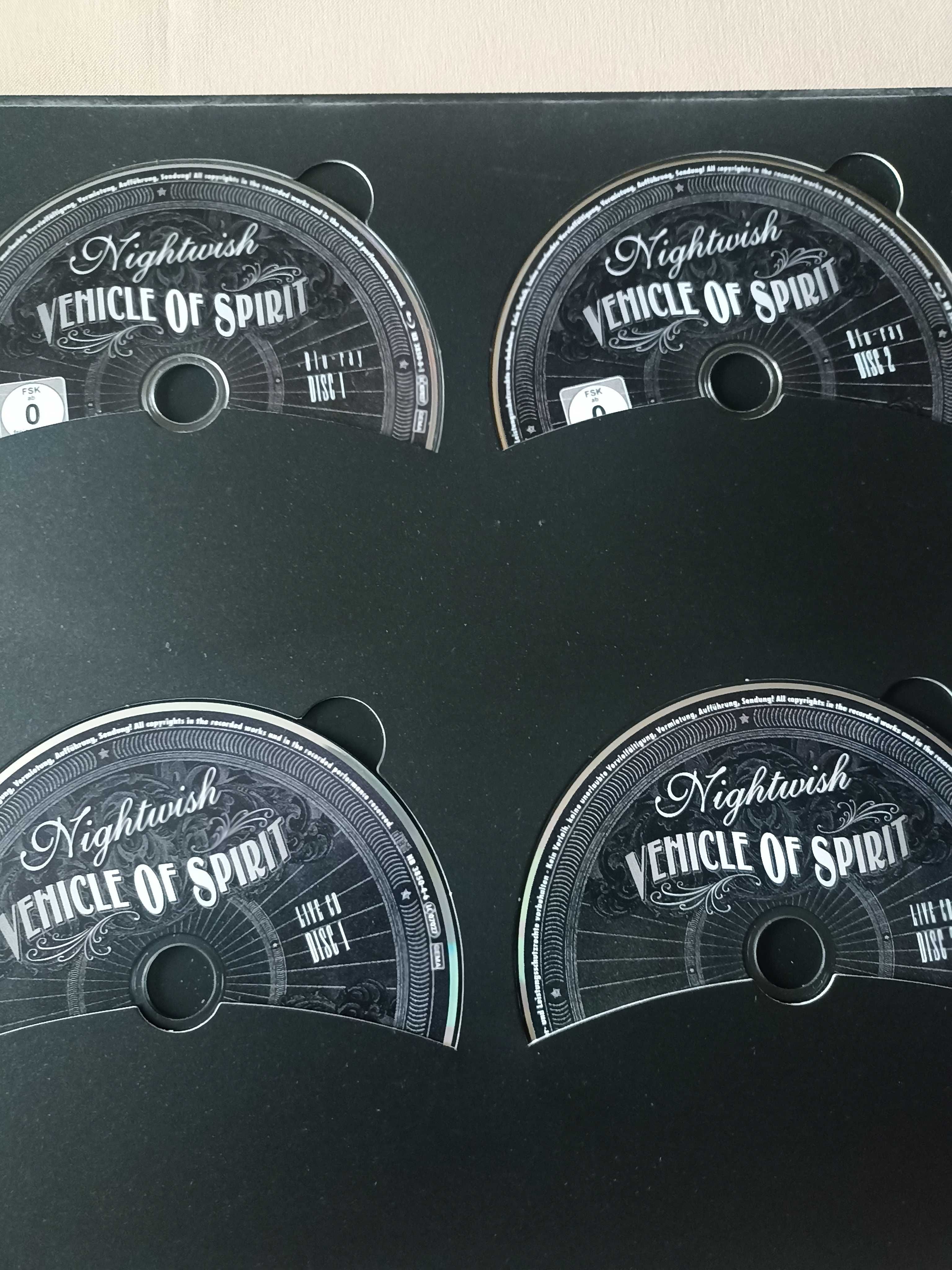 Nightwish " Vehicle of spirit " koncert 2x Blu-ray, 3x dvd, 2x CD live