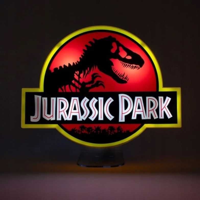 Lampka nocna biurko Jurassic Park dinozaur T-rex, prezent