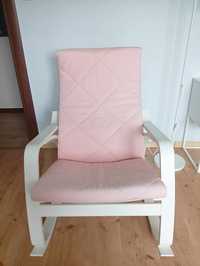 Krzesło bujane POANG Ikea UNIKAT
