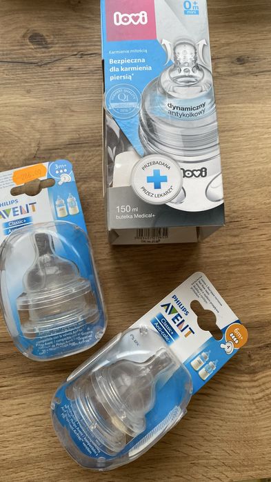 Дитяча пляшечка, соски