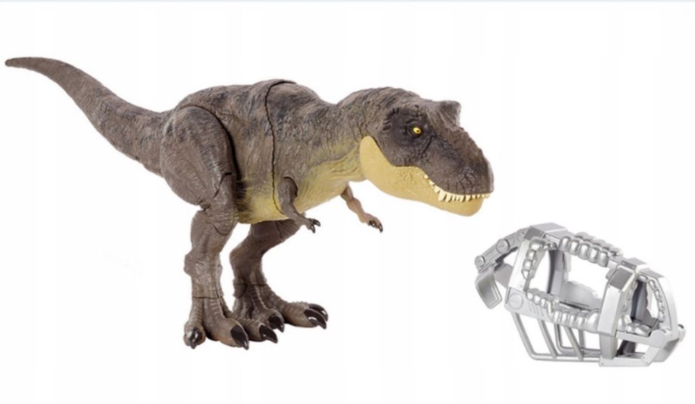 Jurrasic World Dinozaury miażdzący krok T-rex prezent