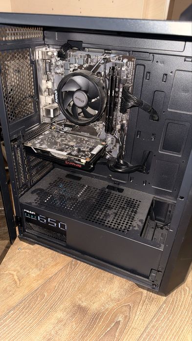 Комп’ютер ігровий, офісний, Ryzen 5 5500 / RX550 / 16GB / SSD 500GB
