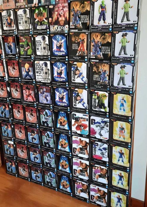 Várias figuras Dragon Ball Banpresto Bandai