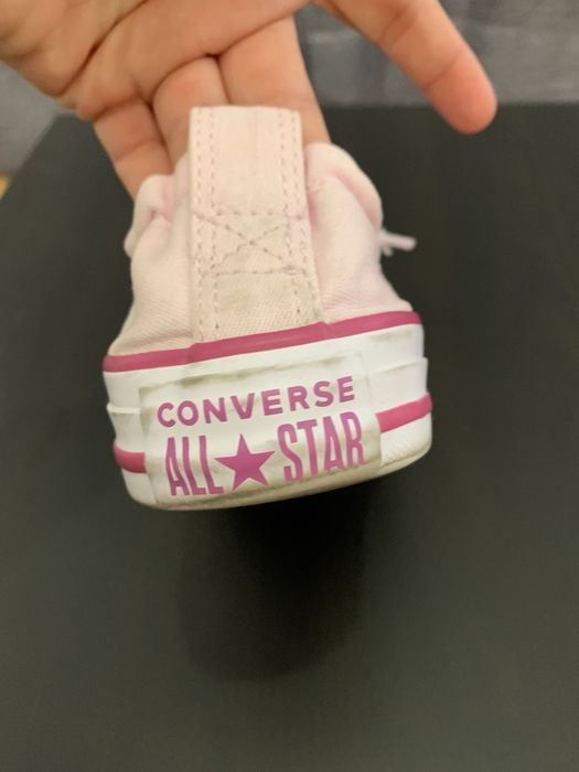 Converse All Star rosa bebé