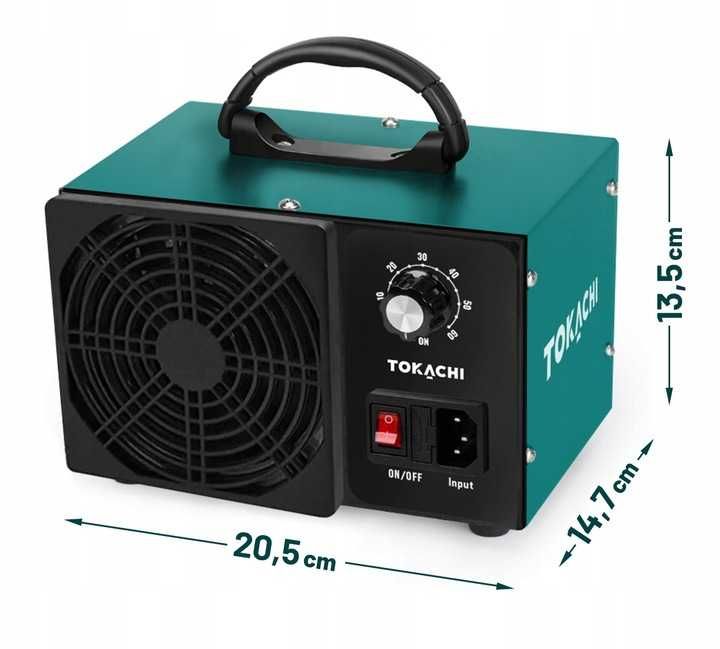 PROFESJONALNY NOWY OZONATOR Generator ozonu czasomierz 40g/h mocny