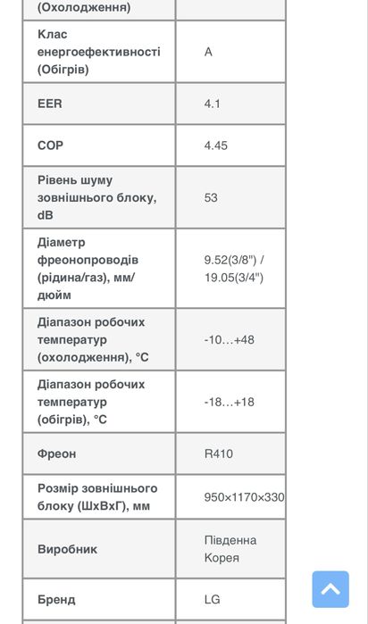 Тепловий Насос LG FM40AH UO2R0