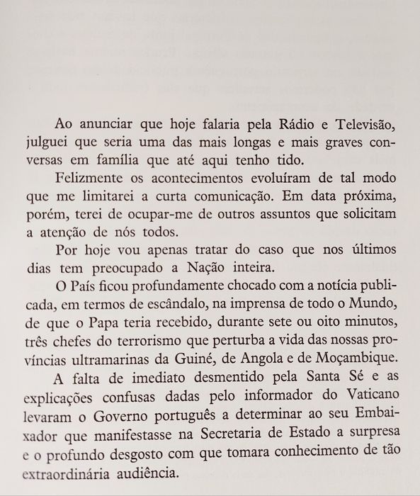 Marcello Caetano Mandato Indeclinável