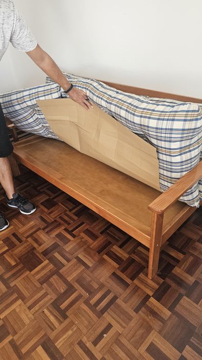 Trio de sofás/ cadeirões