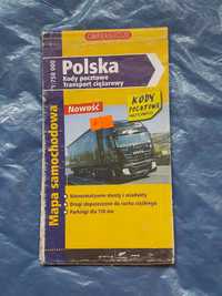stara mapa POLSKI Transport Ciężarowy 2002rok