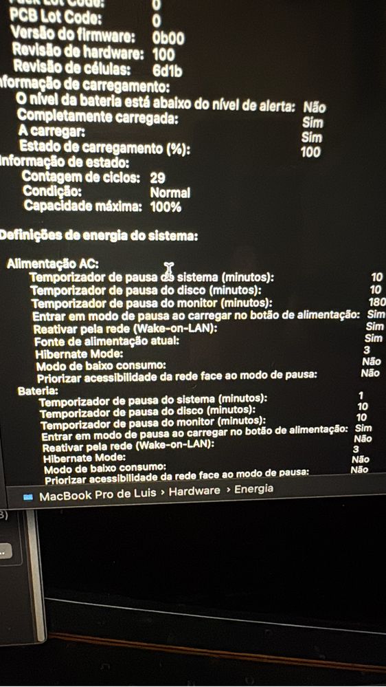 Macbook Pro M3 Pro  14” 16GB Ram/512GB SSD - GARANTIA 2 ANOS
