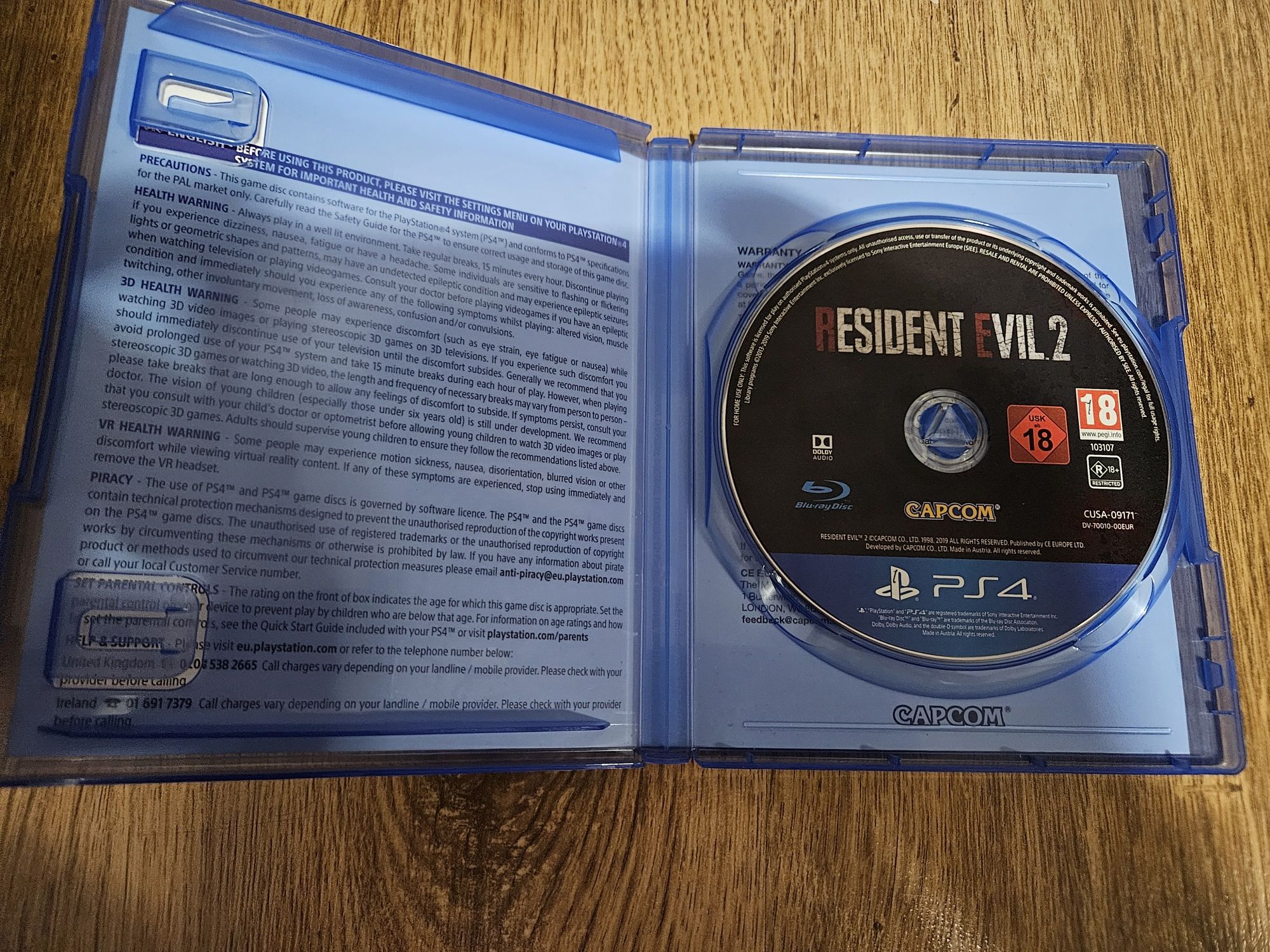 PS4 Resident Evil 2