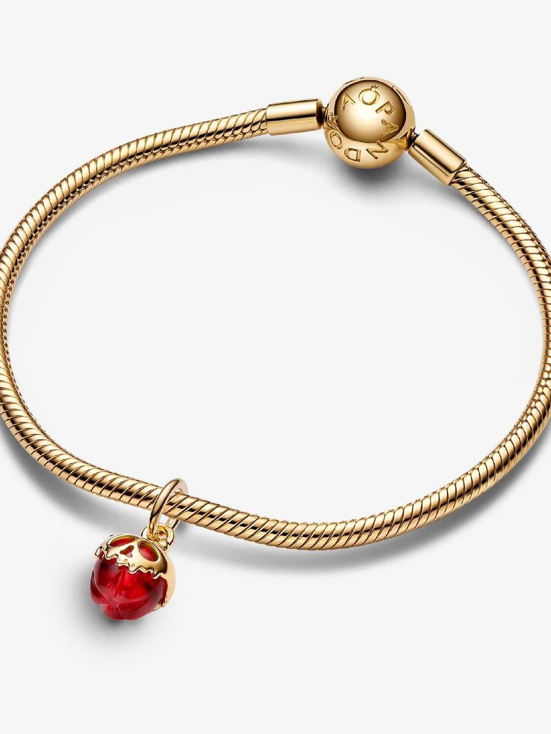 Pandora Charms-zawieszka Jabłko Złej Królowej Złoczyńcy Disneya