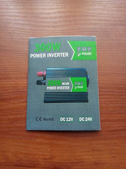 Перетворювач напруги 24 v на 220 300W НОВИЙ