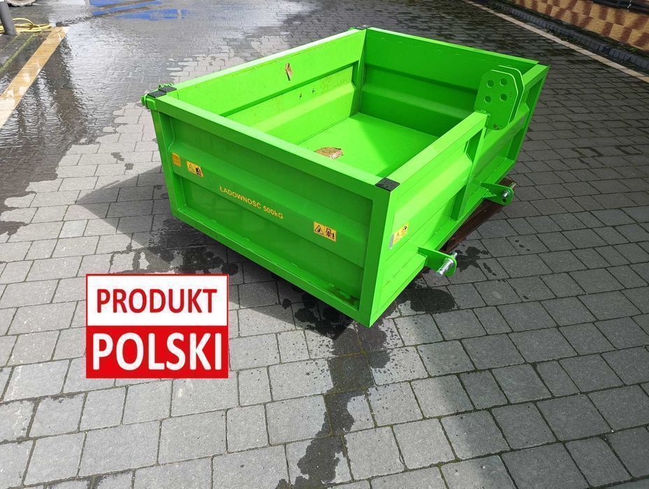 SKRZYNIA transportowa na tył ciągnika do ciągnika-150x100x50cm-DOWÓZ