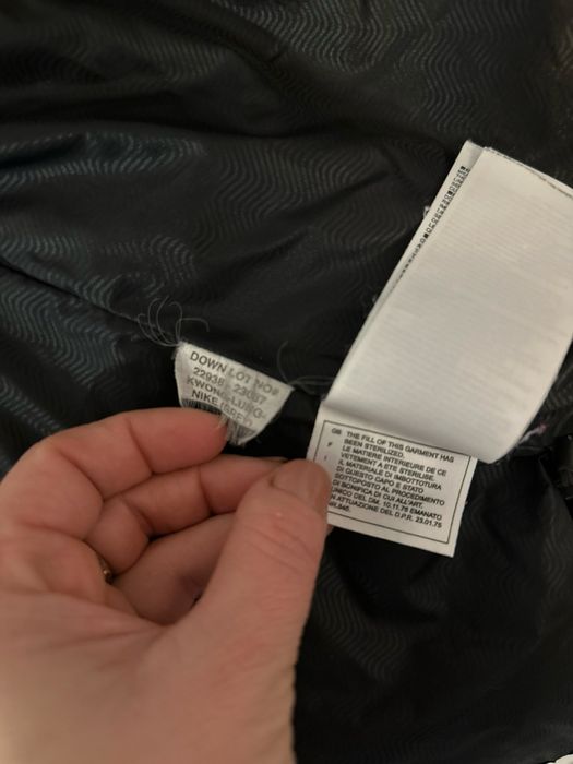 Kurtka nike zimowa ocieplana