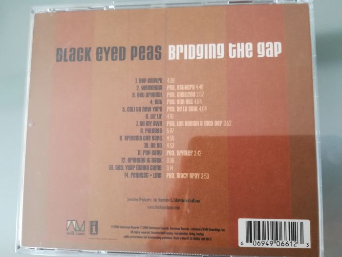 CD Black Eyed Peas "Bridging the gap" - 2000