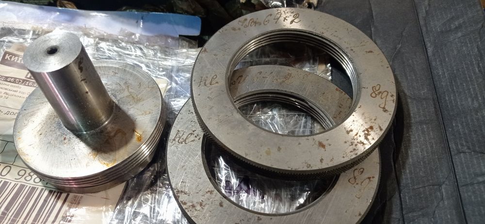 Калибр резьбовой М 72*2 и М 64*2 складское хранение.