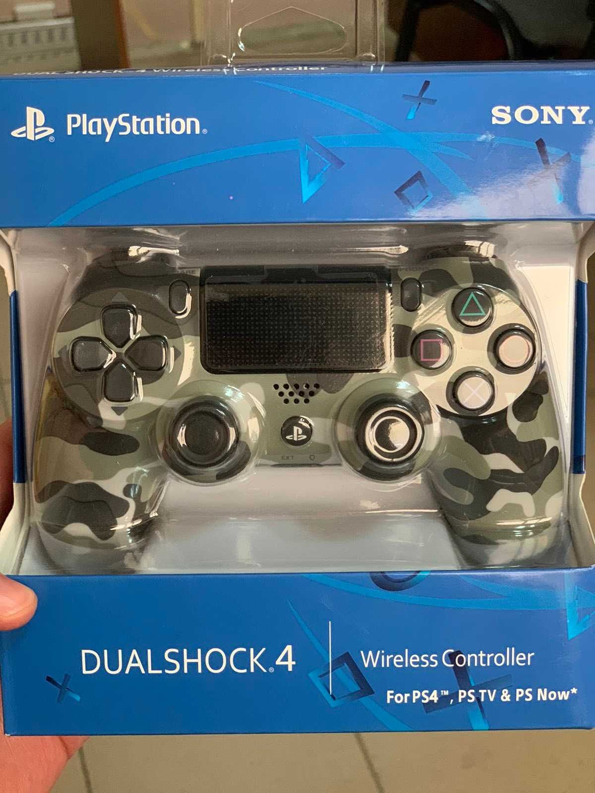 Бездротовий джойстик контроллер Sony ps4 dualshock 4  Сірий камуфляж