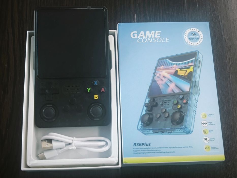 Consola Retro R36S PLUS Original 128Gb (Nova na Caixa)