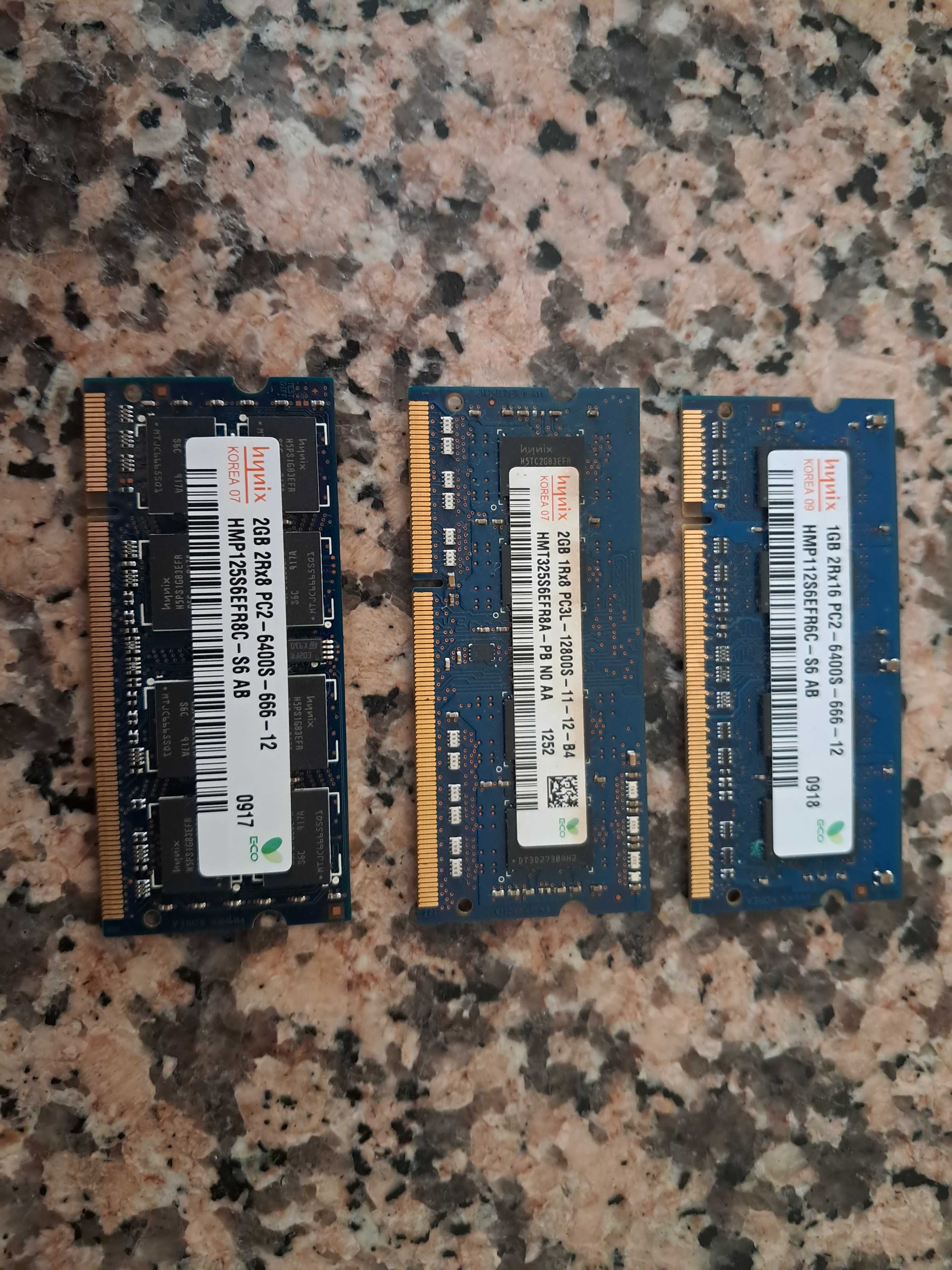 Memórias RAM  (X3)