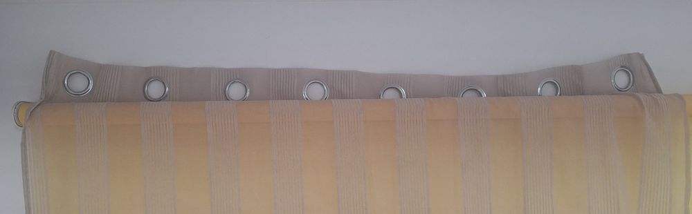 Cortinados Bege - 4 Unidades