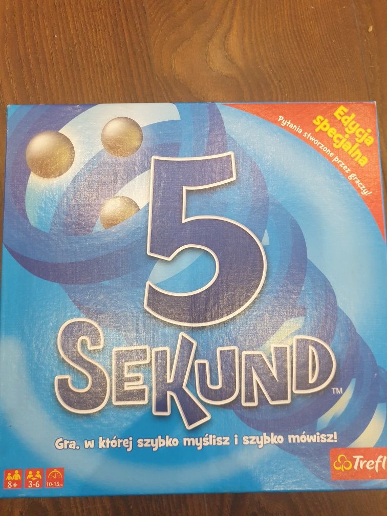 Sprzedam grę " 5 SEKUND" - prawie nowa.