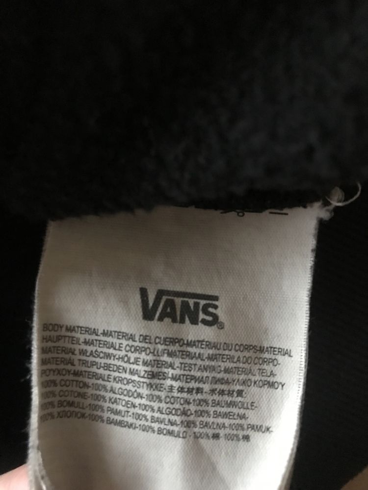 Худи Vans черное