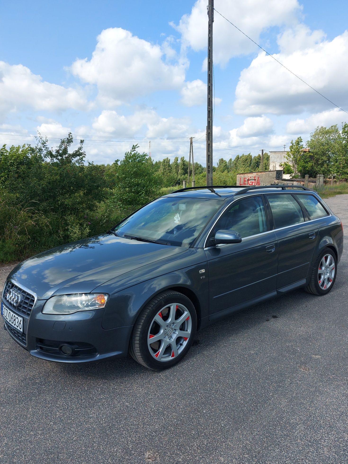 Audi S4 B7 4.2 V8, 344KM 2006 manual grafitowy metalik MOŻLIWA ZAMIANA