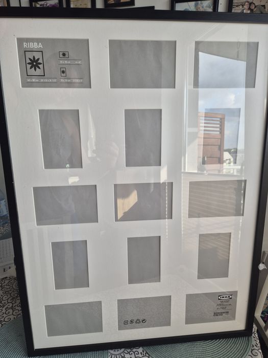Ramka na zdjęcia Ikea Ribba 60x80 czarna