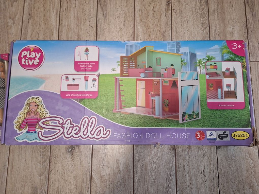 Drewniany domek Stella plus lalka Stella nowy