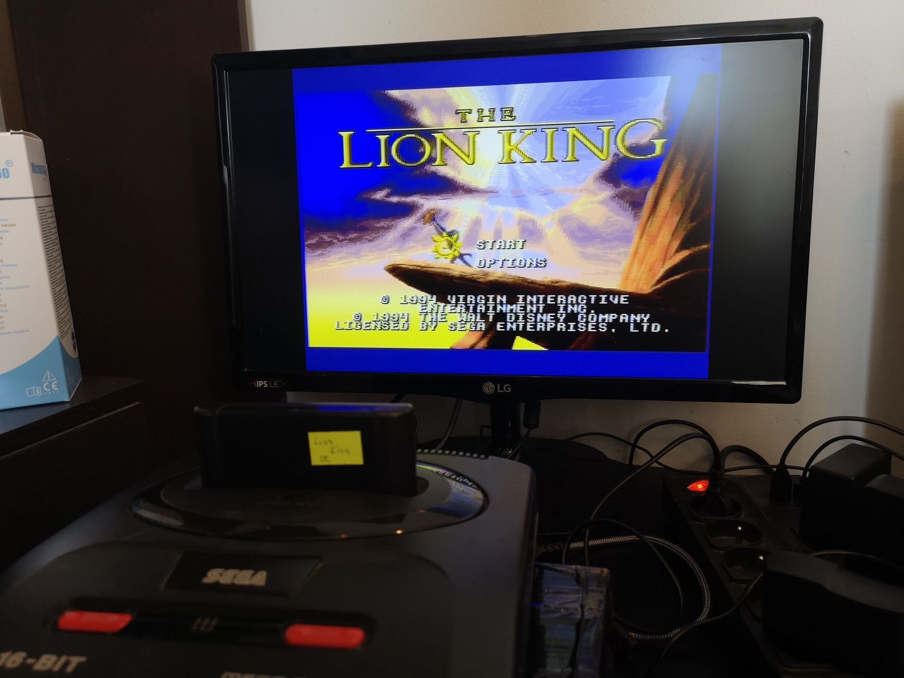 Konsola SEGA MEGA DRIVE II + oryg kontroler kable (stan BDB) Sklep