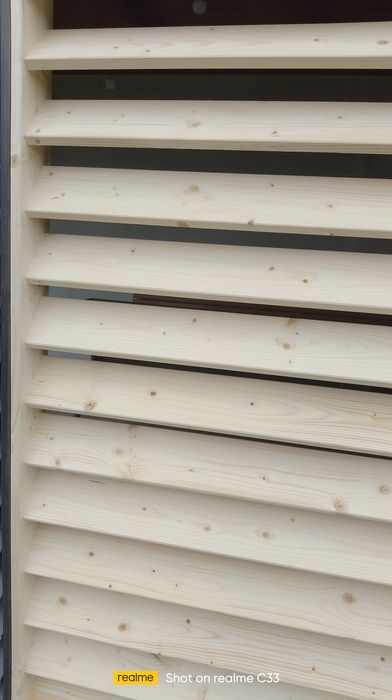 Żaluzje tarasowe stałe