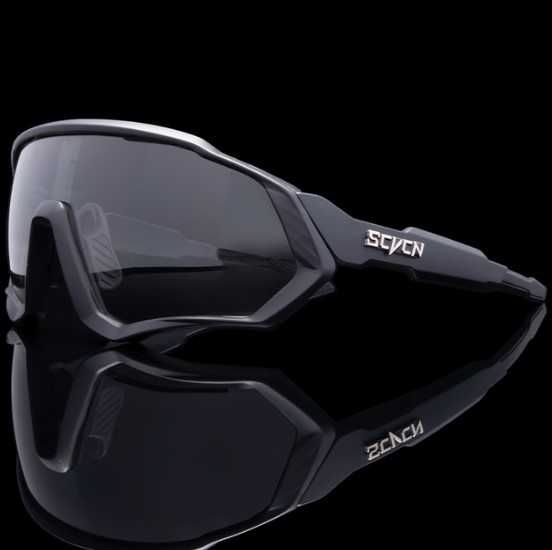 Okulary fotochromowe rowerowe SCVCN UV400 sportowe fotochromatyczne