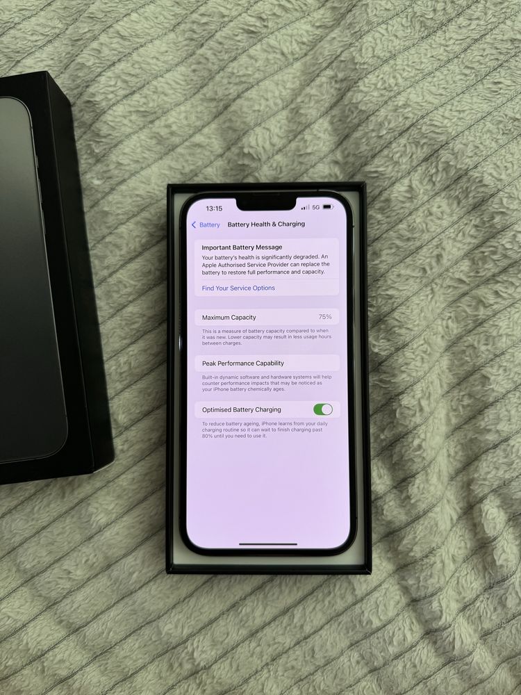 Iphone 13 pro max 128 gb space gray