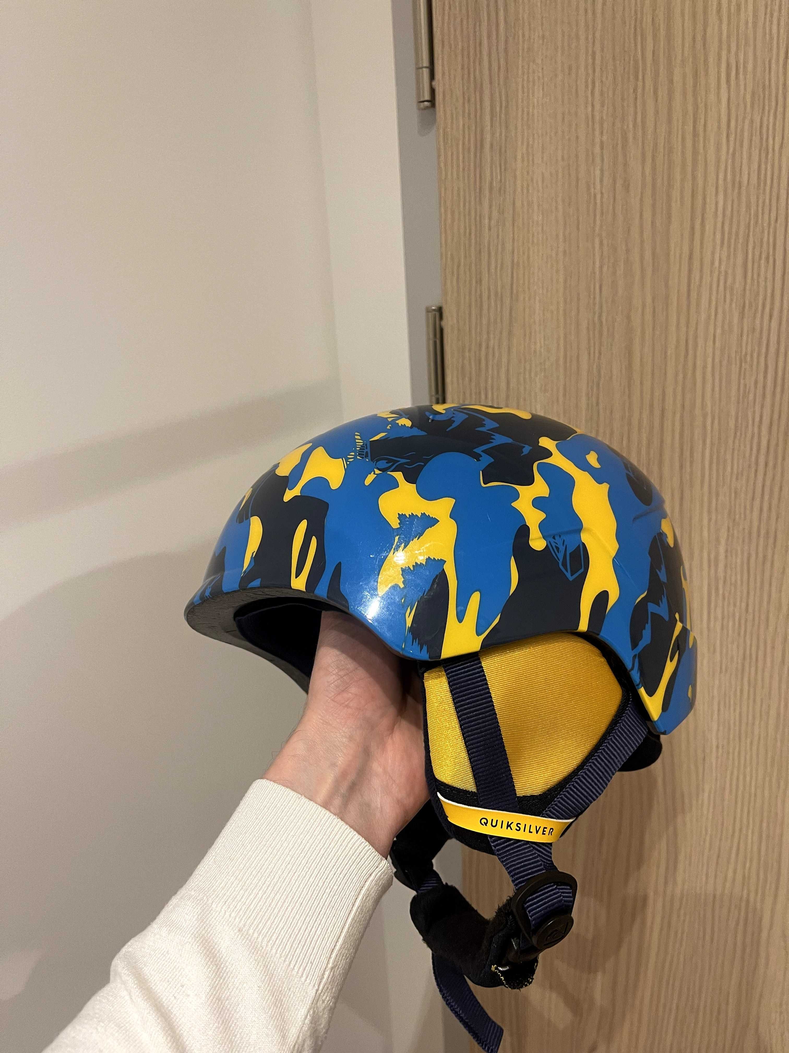 Kask snowboardowy Quiksilver Slush B HLMT niebieski jak nowy
