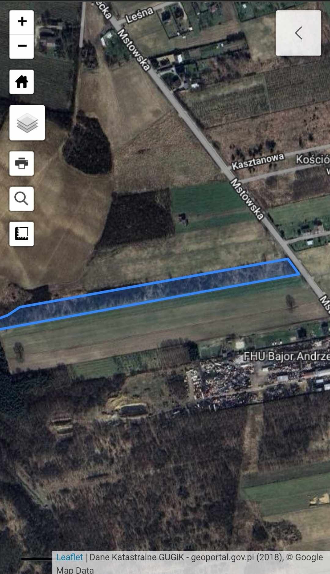 Działka rolna 1,8 ha SPRZEDAM