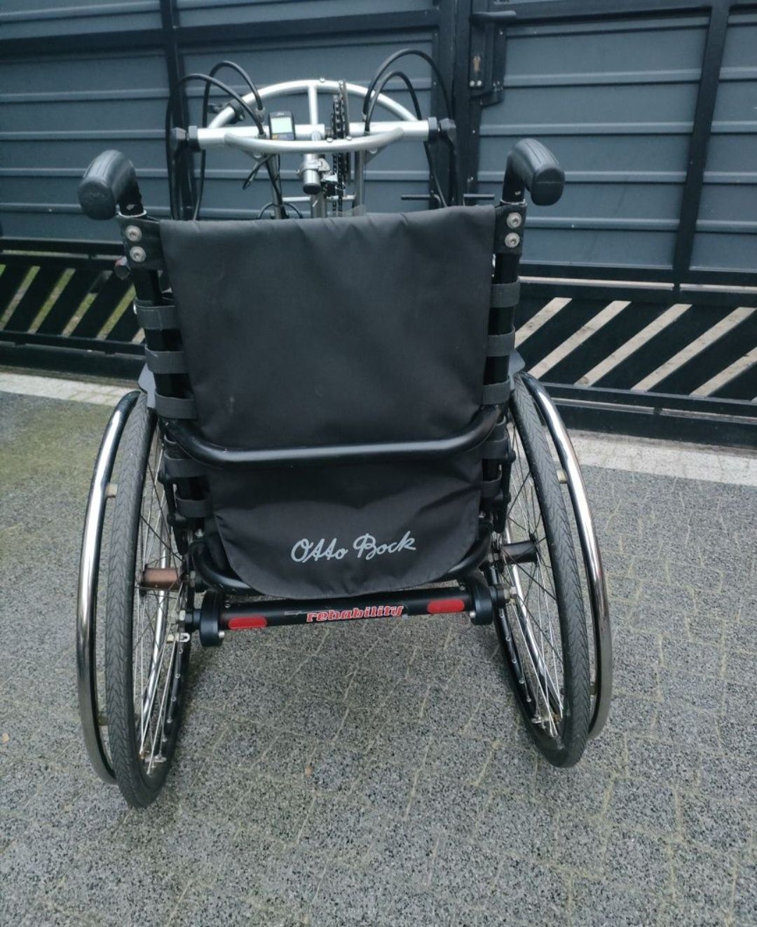 Rower inwalidzki wózek napęd reczny Otto Bock