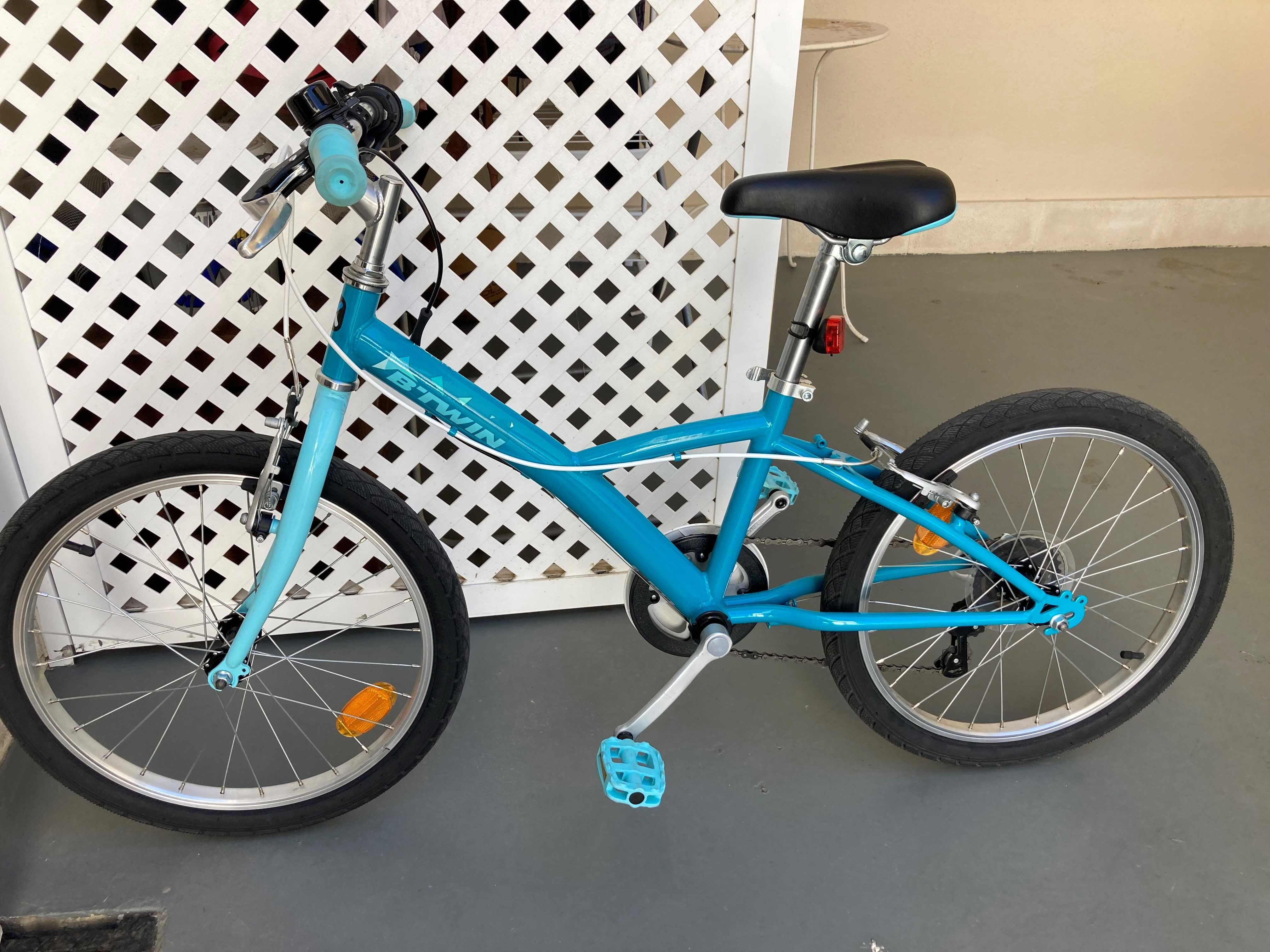 Bicicleta BTWIN Original 120 Criança Mulher 6-9 Anos - Ótimo Estado!