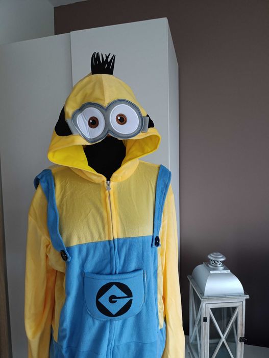 NOWY strój karnawałowy MINIONKA MINIONEK przebranie L/XL 164/170 (215)
