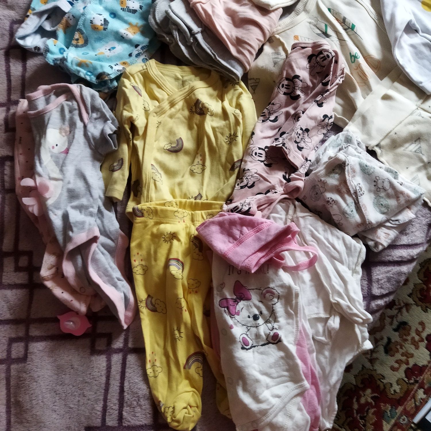 одежда для малыша пелёнка кокон человечек комплект новорожденного