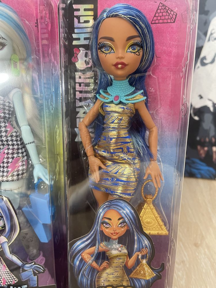 Monster high Draculaura,Cleo,Frenkie,Clawdeen