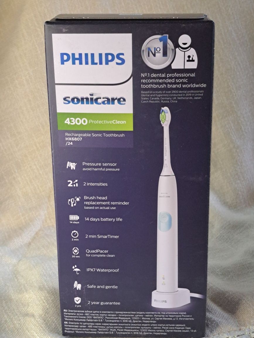 Szczoteczka Phillips sonic Care 4300