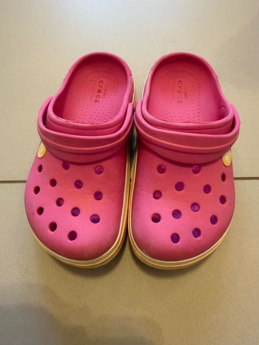 Crocs różowe dziewczęce