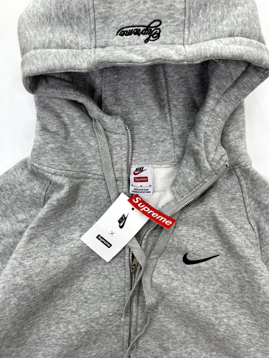 Зіп худі Nike x Supreme кофта zip hoodie супрім найк y2k sk8 drill