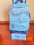 Mochila com troley e estojo da Pepe Jeans