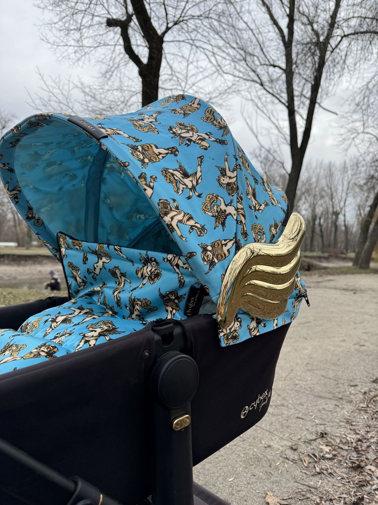 Люлька  Cybex Priam by Jeremy Scott Cherub Blue